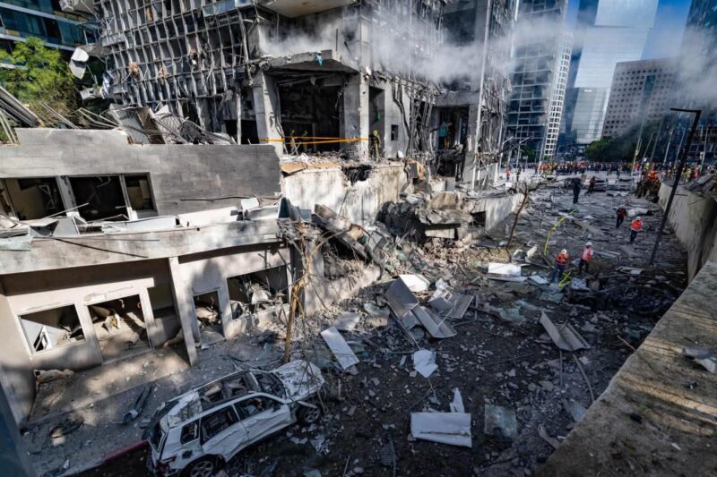 Kondisi Tel Aviv saat ini usai dibombardir Iran - Pakistan Presenter