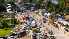 Macet siang malam Exit Toll Bocimi Seksi 2 Parungkuda Sukabumi didominasi nopol B dan F Bogor - Ist