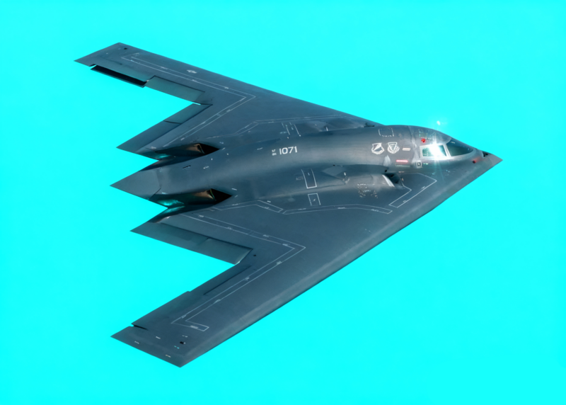 Pesawat Siluman Bomber B-2 Spirit - Ist