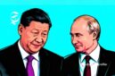 Presiden China Xi Jinping dan Presiden Rusia Vladimir Putin - Ilustrasi sukabumiheadline.com