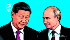 Presiden China Xi Jinping dan Presiden Rusia Vladimir Putin - Ilustrasi sukabumiheadline.com