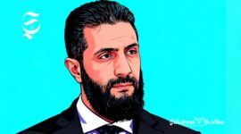 Presiden Suriah, Ahmed Al-Sharaa - Ilustrasi sukabumiheadline.com