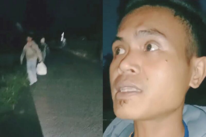 Sepasang pemudik tujuan Kalapanunggal jadi korban begal di Bojonggenteng Sukabumi (kiri), Mang Jo (kanan) - Ist