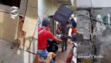 Warga Kampung Cijambe, Bantargadung, Sukabumi terdampak pergeseran tanah - Ist