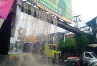 Air mancur dadakan di Bojong Talang, Cibadak, Sukabumi - Trias