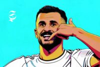 Aymen Hussein, striker Timnas Irak - Ilustrasi sukabumiheadline.com