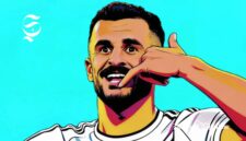 Aymen Hussein, striker Timnas Irak - Ilustrasi sukabumiheadline.com