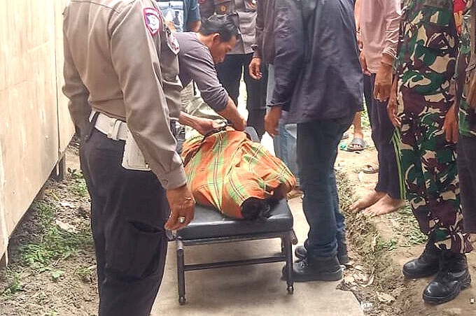 HWD, buruh proyek Hotel Sayan Terrace asal Sukabumi ditemukan tak bernyawa - Ist