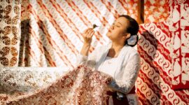 Fonna Melania dan ragam batik dengan pola hias karyanya - Batik Lokatmala