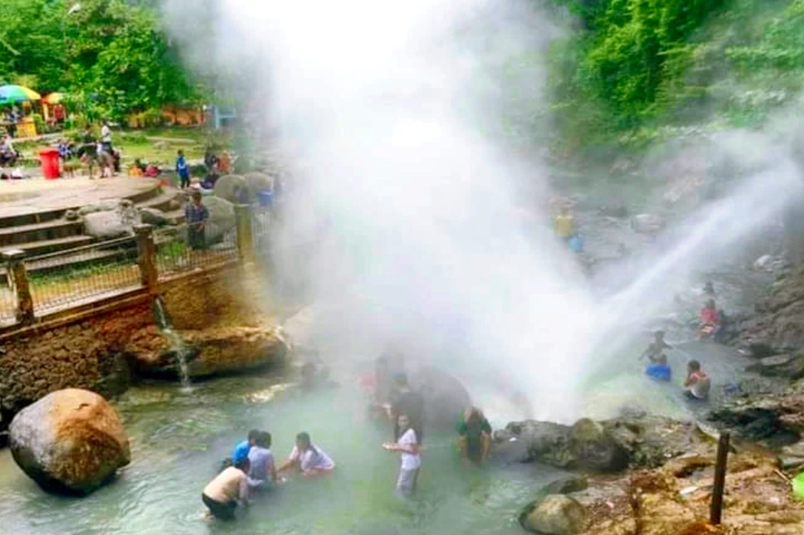 10 objek wisata alam di Sukabumi terpopuler 2026, lengkap harga tiket masuk, kelebihan dan lokasi 8 Geyser Cisolok, Sukabumi - Ist