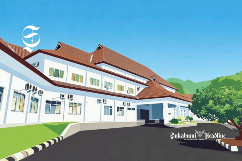 Ilustrasi Gedung DPRD Kabupaten Sukabumi - sukabumiheadline.com