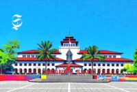 Ilustrasi Gedung Sate - sukabumiheadline.com