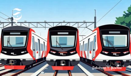 Ilustrasi KRL Commuter Line - sukabumiheadline.com
