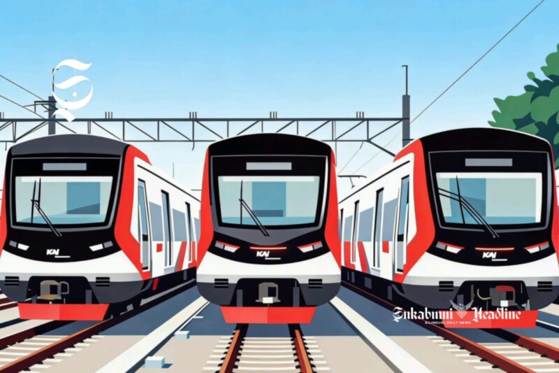 Ilustrasi KRL Commuter Line - sukabumiheadline.com