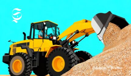 Ilustrasi aktivitas di pertambangan pasir - sukabumiheadline.com