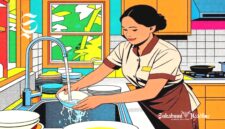 Ilustrasi asisten rumah tangga - sukabumiheadline.com