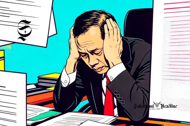 Ilustrasi direktur perusahaan sedang stres - sukabumiheadline.com