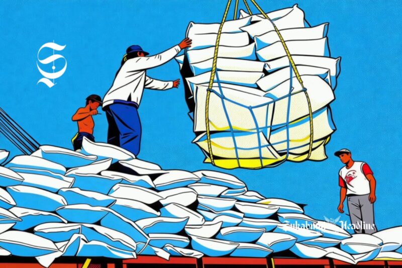 Ilustrasi ekspor beras - sukabumiheadline.com