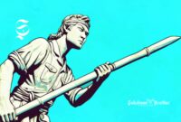 Ilustrasi pejuang kemerdekaan RI - sukabumiheadline.com