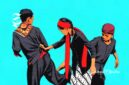 Ilustrasi permainan tradisional Sunda - sukabumiheadline.com