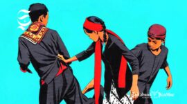 Ilustrasi permainan tradisional Sunda - sukabumiheadline.com