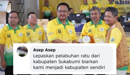 Jengkel Asep Japar rajin giat seremoni, warga Palabuhanratu minta pisah dari Sukabumi