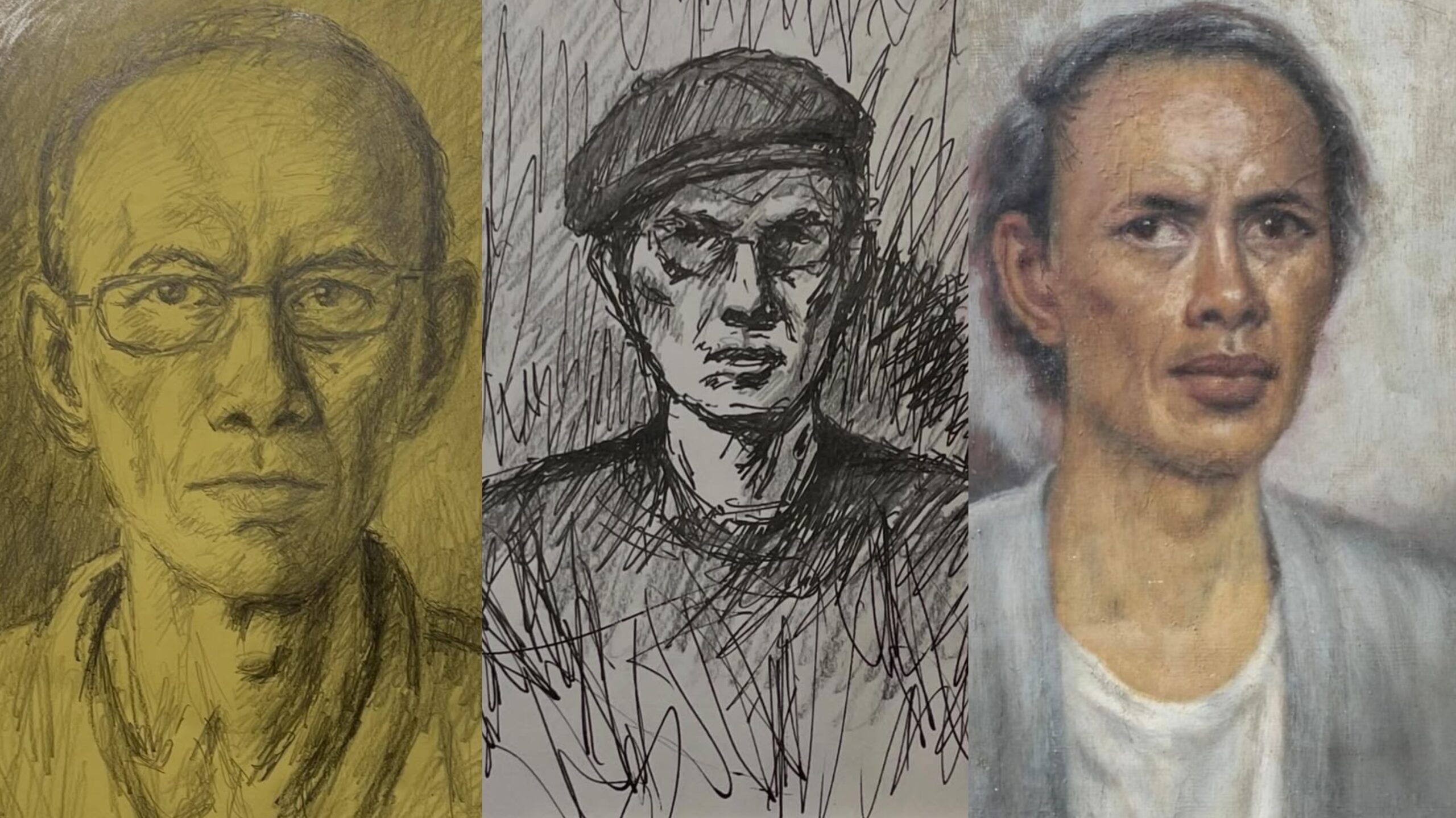 Lukisan potret karya R. Irawan Surianatanegara - Orbital Dago