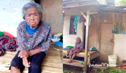 Mak Icah, lansia sebatang kara di Sukabumi