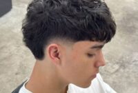 Model rambut Burst Fade