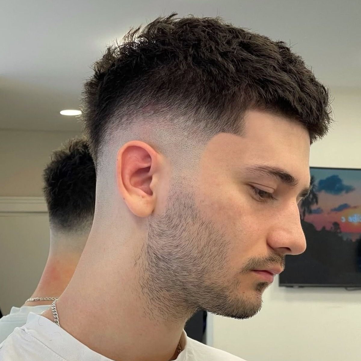 Model rambut Crew Cut