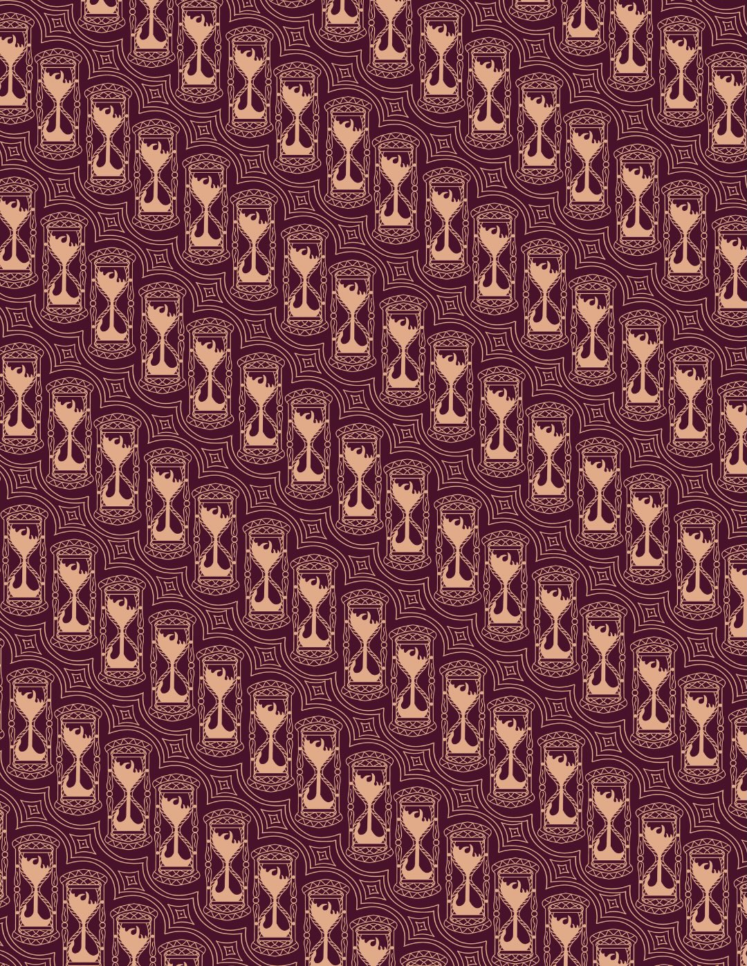 Motif Rereng Waktu dari Batik Lokatmala Sukabumi - Batik Lokatmala