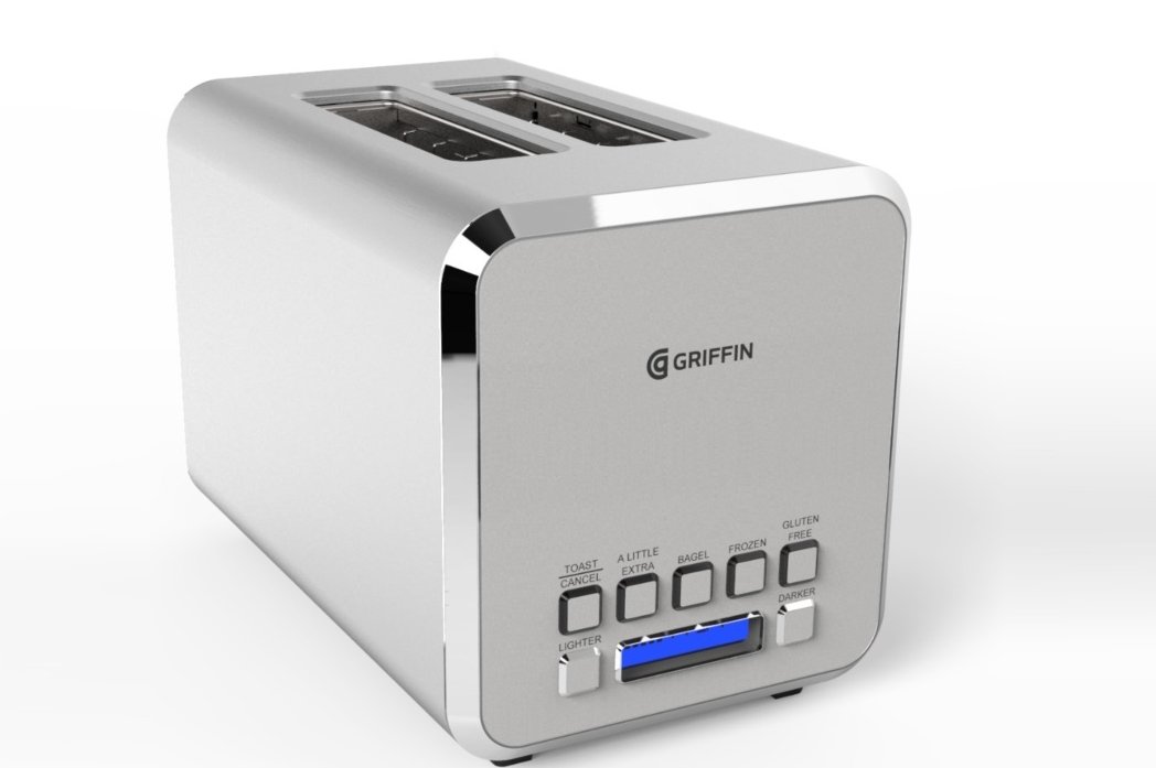 Pemanggang roti Bluetooth seperti Connected Toaster - Griffin Technology