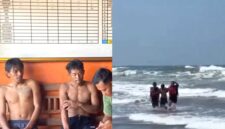 Perahu dihantam ombak besar dua nelayan Sukabumi nyaris tenggelam - Ist