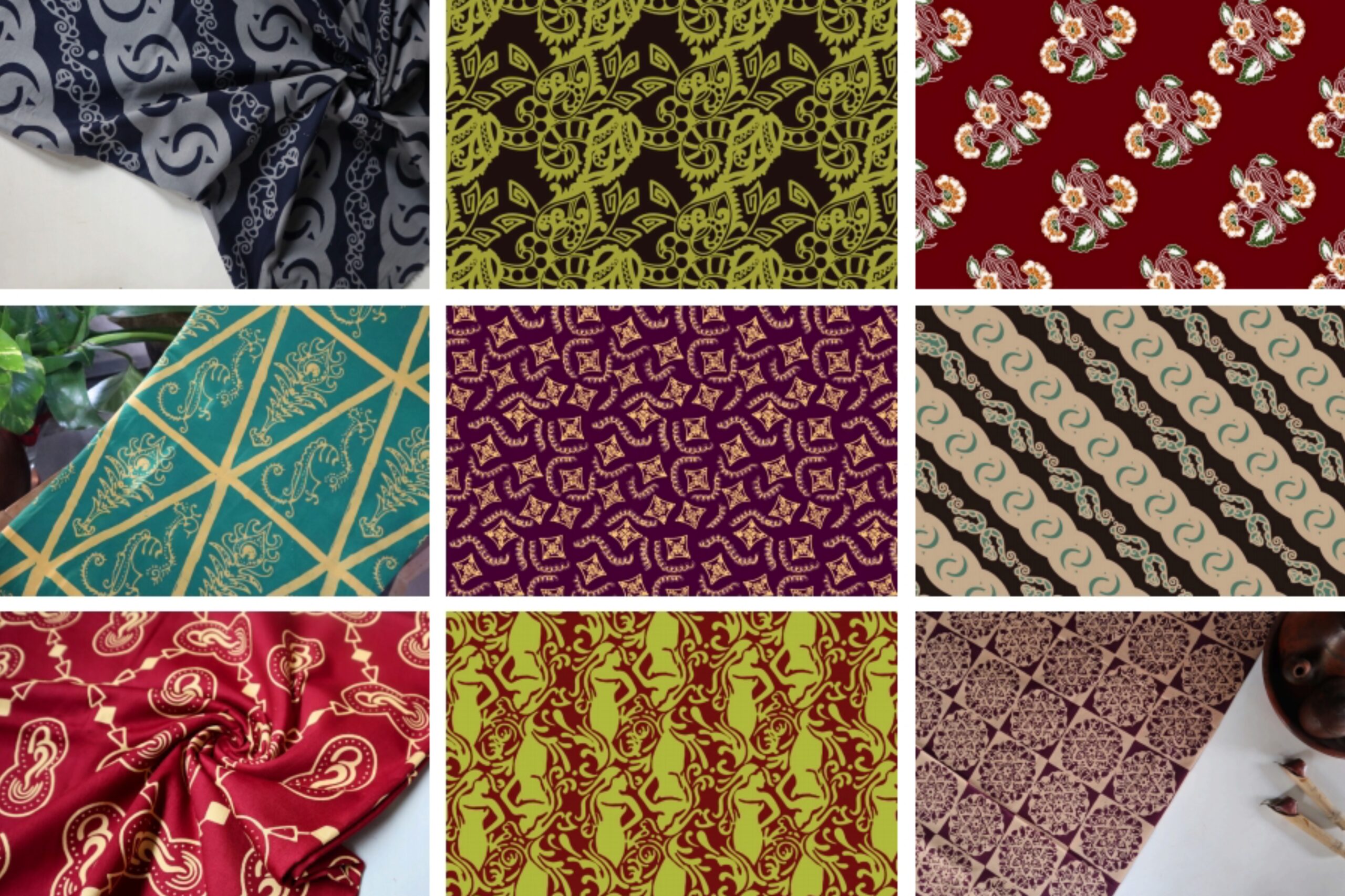 Pola hias Batik Lokatmala - Batik Lokatmala