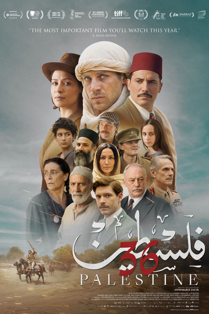 Palestine 36: Sinopsis dan bintang film karya sineas Eropa dan Palestina layak raih Oscar 1 Poster film Palestine 36 versi Timur Tengah - Ist