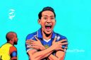 Beckham Putra melakukan selebrasi setelah membobol gawang Persija Jakarta - Ilustrasi sukabumiheadline.com