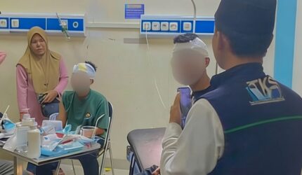 Dua pelajar SMK Pertanian korban bacok di Cibadak, Sukabumi - Ist