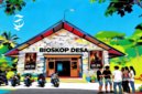 Ilustrasi Bioskop Desa - sukabumiheadline.com
