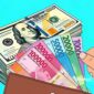 Ilustrasi Dolar AS dan Rupiah - sukabumiheadline.com
