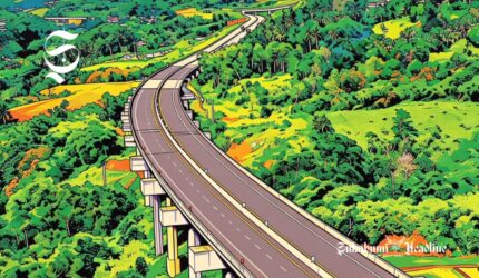 Ilustrasi Jalan Tol Bocimi - sukabumiheadline.com