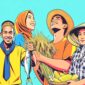 Ilustrasi Pemuda Pelopor - sukabumiheadline.com
