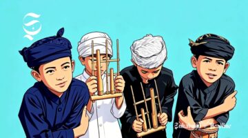 Ilustrasi anak-anak Suku Sunda - sukabumiheadline.com