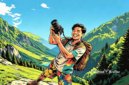 Ilustrasi content creator objek wisata - sukabumiheadline.com