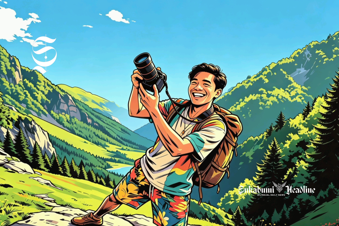 Pemerintah wajibkan kreator konten punya NIB, ini penjelasan dan sanksi 1 Ilustrasi content creator objek wisata - sukabumiheadline.com