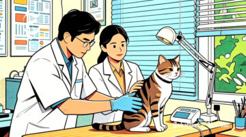 Ilustrasi dokter hewan di Puskeswan sedang memeriksa hewan peliharaan - sukabumiheadline.com