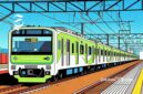 Ilustrasi elektrifikasi jalur KRL Commuter Line - sukabumiheadline.com