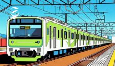 Ilustrasi elektrifikasi jalur KRL Commuter Line - sukabumiheadline.com