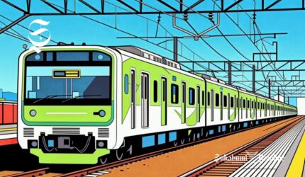 Ilustrasi elektrifikasi jalur KRL Commuter Line - sukabumiheadline.com