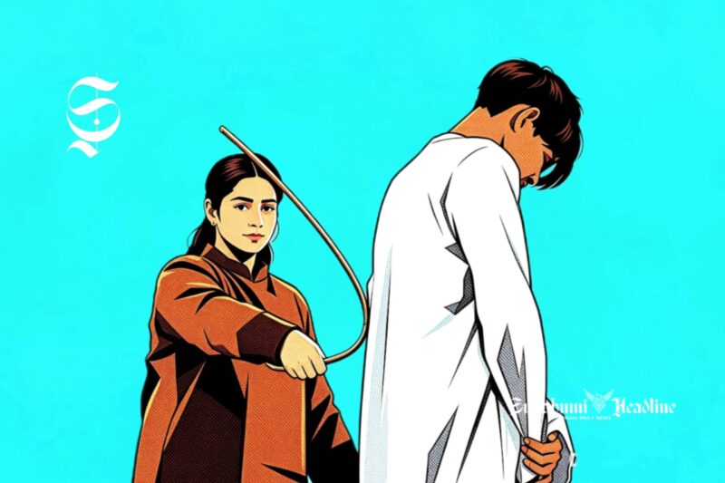 Ilustrasi hukum cambuk - sukabumiheadline.com