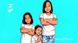Ilustrasi kakak dan adik - sukabumiheadline.com